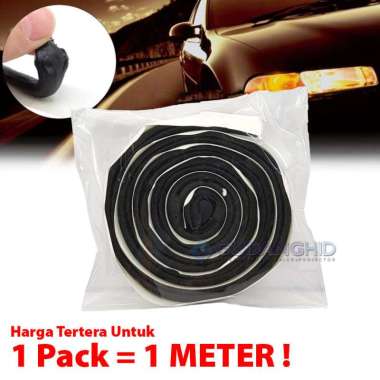 Sealant Tape Lem Mika Lem Dodol Rubber Butyl Batok Lampu Mobil Door Trim 1 Meter