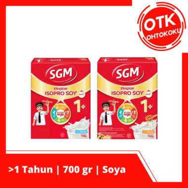 SGM Eksplor Isoproy Soya 1-5 Tahun Susu Pertumbuan Bubuk 700 gr madu