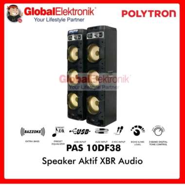 SPEAKER POLYTRON TERBARU SPEAKER AKTIF XBR AUDIO PAS 10DF38