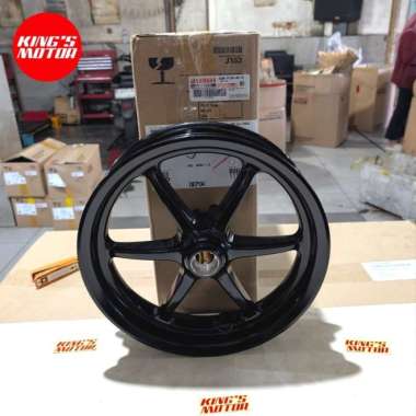 VELG VELK PELEK PELEG RACING DEPAN CAST WHEEL FRONT GRAND FILANO VILANO HITAM 12INCI BJM F5168 33 AS
