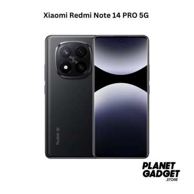 Xiaomi Redmi Note 14 PRO 5G 12/512GB [Garansi Resmi Xiaomi Indonesia] Black