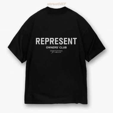 Represent UK Owners Club Black Tee Original S Black