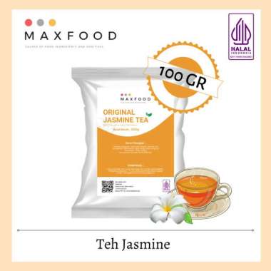 Original Jasmine Tea Powder / Bubuk Minuman Teh Rasa Melati 100 GR