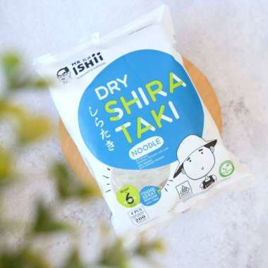 Mie Shirataki Kering 250gr (10pcs) untuk Diet Keto, DEBM, CEBM