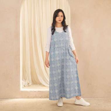 C2 Vitara Blue Overall Wanita L