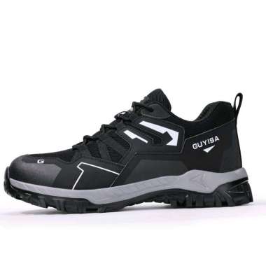 AlFathi Sepatu Safety Sneakers MetBlack 42