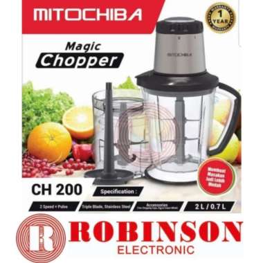 MITOCHIBA FOOD CHOPPER 2 LITER - CH200