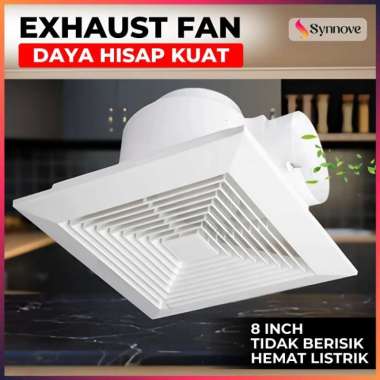 Exhaust Fan Dinding 220V Daya Hisap Kuat Exhaust Fan Plafon Kipas Angin Blower Dinding Plafon Kipas