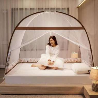 Jaring Anti Nyamuk Kelambu Tempat Tidur Mosquito Net ukuran 120x200cm