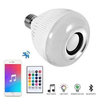 lampu LED speaker bluetooth Fleco / speaker lampu bluetooth 2 in 1