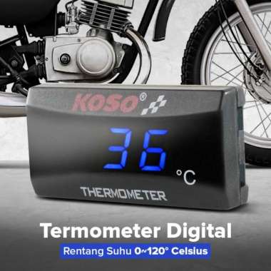 Termometer Digital Pengukur Suhu Air Radiator Mesin Motor