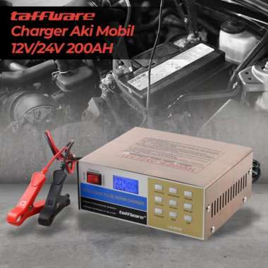 Taffware Charger Aki Mobil Lead Acid Battery Charger