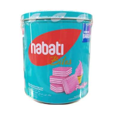 Surabaya - Nabati Pink Lava Wafer Kaleng 240 g