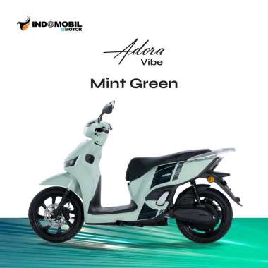 Indomobil E-Motor Adora Vibe Sepeda Motor [OTR Kalimantan] Mint Green Balikpapan