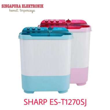 Sharp Mesin Cuci 2 Tabung 11Kg ES-T1270SJ