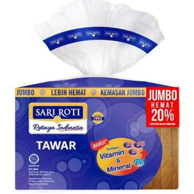 SayurHD Roti Tawar Extra Jumbo Sari Roti