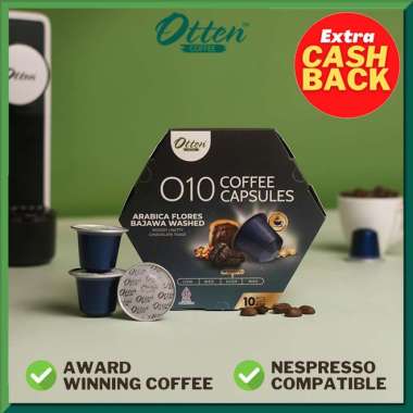 Kopi Kapsul - O10 Arabica Flores Bajawa Coffee Capsule | Kapsul Nespresso Compatible - Otten Coffee 