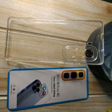 Silikon Softcase Infinix Hot 50 Pro Plus - Bening Hot 50 pro+