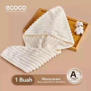 ECOCO Hair Towel Dryer Cap - Handuk Rambut Kering Cepat Kering Handuk Lap Topi Mandi Handuk Rambut K