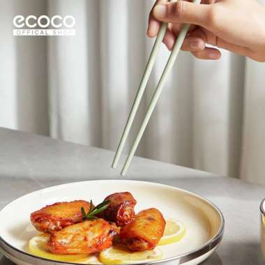 ECOCO Anti Slip Chopstick Simple Set- Sumpit rumah tangga model baru antibakteri tahan jamur anti-se