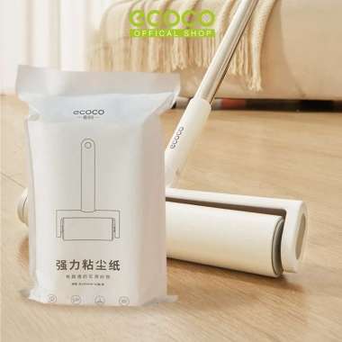ECOCO Refill Floor Adhesive Hair Device Long - Rol Pembersih Baju Pembersih Rambut Pembersih Karpet 
