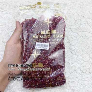 1 PON PAYET JEPANG MGB MAROON KRISTAL GRADASI 558 (450 GRAM) BAMBU