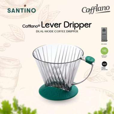 Cafflano Coffee Lever Dripper - Alat Seduh Kopi Manual