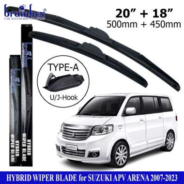 HIGH QUALITY Brainbox Hybrid Wiper Mobil Suzuki APV Windshield 2007-2023