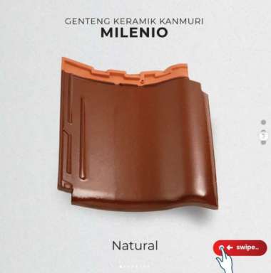 Milenio Natural Kanmuri Genteng Keramik Atap Rumah Terbaik