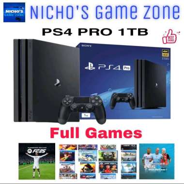 SONY PS4 PRO 1TB / PS 4 PRO 1 TB / Sony Playstation 4 PRO 1TB Full Game