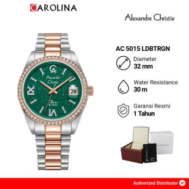 Jam Tangan Wanita Alexandre Christie Classic Steel AC 5015 LDBTRGN