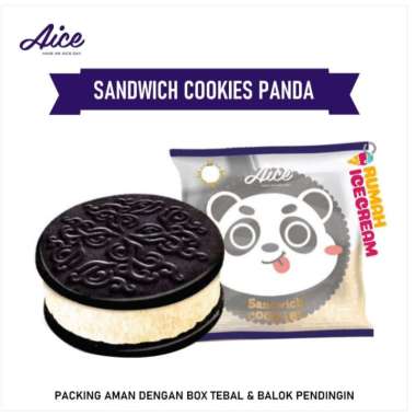 Aice Sandwich Panda Cookies Cream