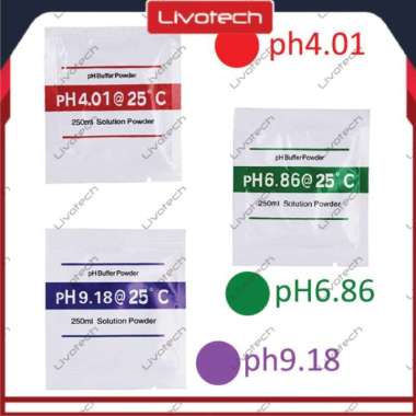 Serbuk Kalibrasi pH 6,86 Buffer Powder Solution Bubuk Calibrate 6.86