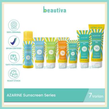 Azarine Sunscreen - Hydrasoothe Sunscreen Gel SPF 45 PA++++ | Cicamide Barrier | Calm My Acne SPF 35