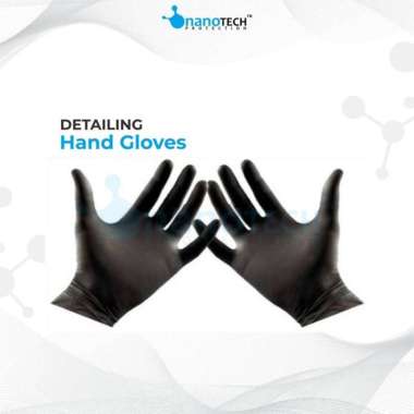 Sarung Tangan Karet Detailing Hitam Hand Glove Detailing Hand Gloves XL Hitam