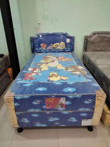 Kasur Springbed Matras Central 2 in 1 kids kasur sorong anak karakter 120x200