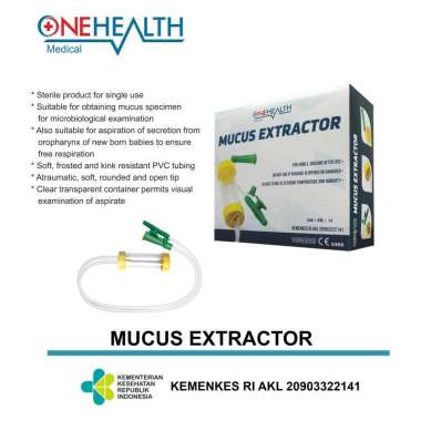 Onehealth Mucus Extrator - Alat Penyedot Lendir Bayi FR 10