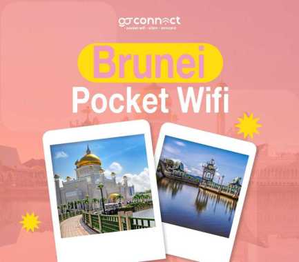Pocket Wifi Sewa Modem Wifi Unlimited Brunei Luar Negeri [GO CONNECT] Unlimited