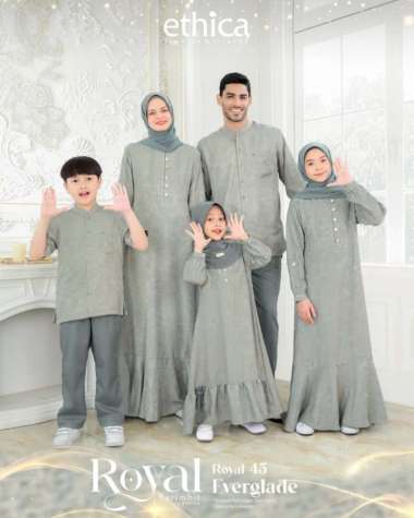 Sarimbit Ethica Terbaru 2025 Royal 45 Everglade Kagumi 331 Kahfi 331 Kagumi Kids 173 Kahfi Kids 233