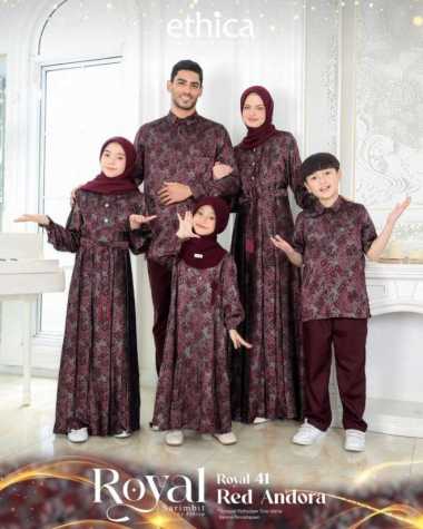 Sarimbit Ethica Terbaru 2025 Royal 41 Red Andora Kagumi 332 Kahfi 335 Kagumi Kids 174 Kahfi Kids 236