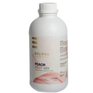 Delifru Peach Fruit Mix Puree - Puree Buah Persik 1 Kg