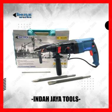 BENZ BZ-8826RE Rotary Hammer SDS Electric Drill 26 mm - Beton Bobok Besi Beton Tembok BZ8826RE