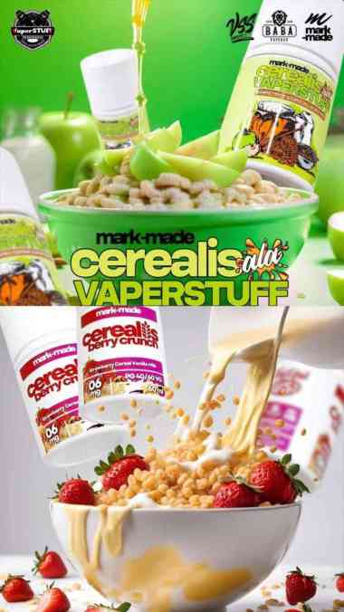 CEREALIS APPLE HONEY 60ML 9MG