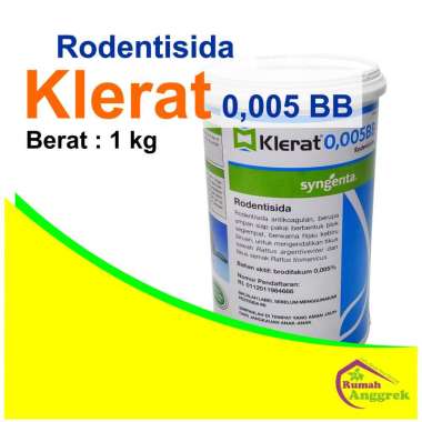 Jual Klerat Obat Tikus 💯 Harga Murah & Kualitas Terbaik Juni 2026