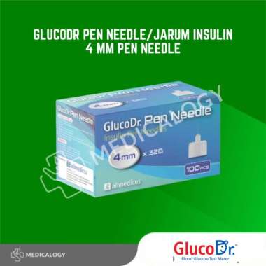 glucodr Pen Needle/Jarum Insulin 4 mm glucodr pen needle