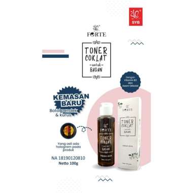 SYB Toner Badan Coklat Forte SYB Red Jelly Toner Badan Forte Original SYB Skinboost Toner Toner Bada