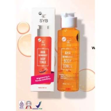 SYB Toner Badan Coklat Forte SYB Red Jelly Toner Badan Forte Original SYB Skinboost Toner Skinboost
