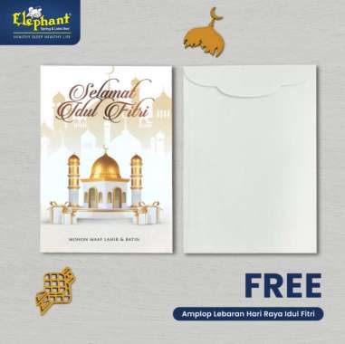 Elephant Amplop Lebaran Idul Fitri