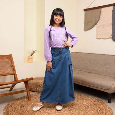 Tshirt girl/ Kaos lengan panjang anak perempuan/ Daisy Too Cute 4 tahun