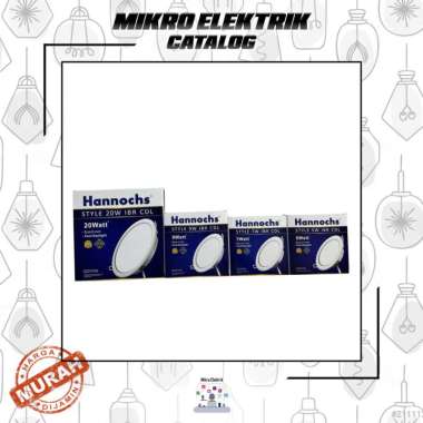 Lampu Downlight / LED Panel HANNOCHS Style IBR Putih 7watt